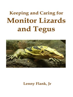 cover image of Keeping and Caring for Monitor Lizards and Tegus